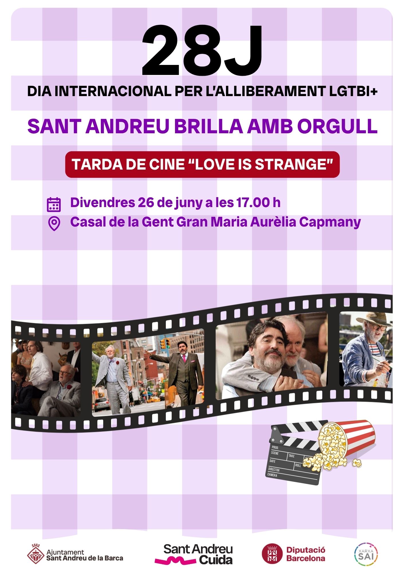 TARDA DE CINE “LOVE IS STRANGE”